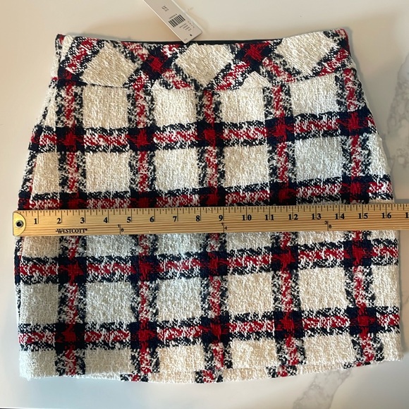 Brand NEW* English Factory Tweed Mini Skirt - Picture 6 of 7